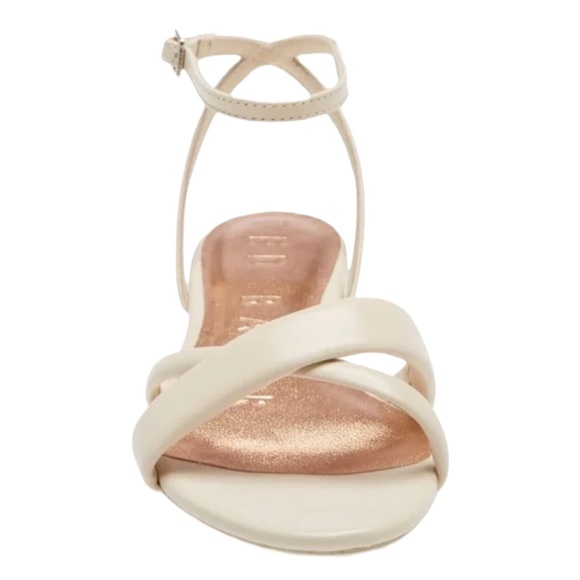 HP🥳 New Ted Baker London BHLDN Anthropologie Sheah Ivory Leather Strappy Bridal